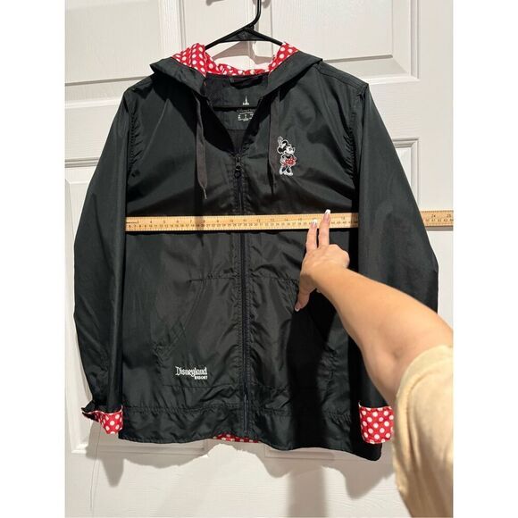Disney Disneyland Resort Minnie Mouse Hooded Women's Raincoat Medium - Picture 6 of 14
